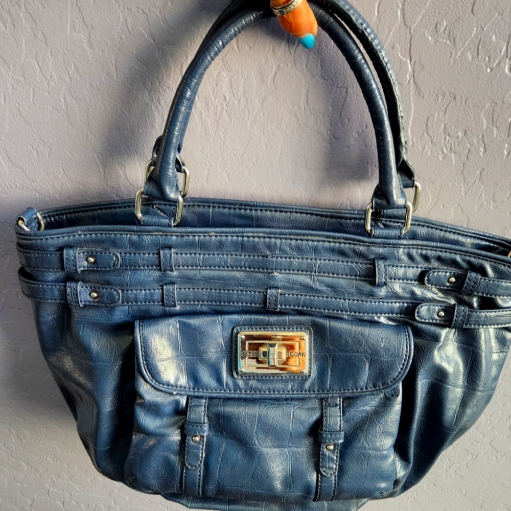 Tyler Rodan Steel Blue Purse